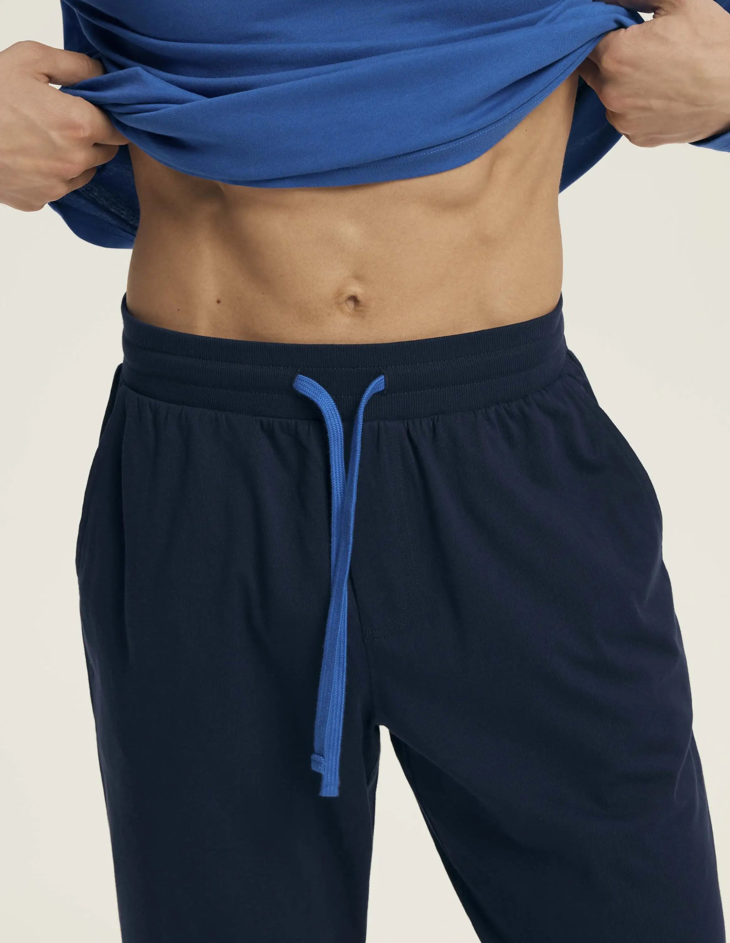 Loop | pigiama uomo in cotone stile jogger con scritta