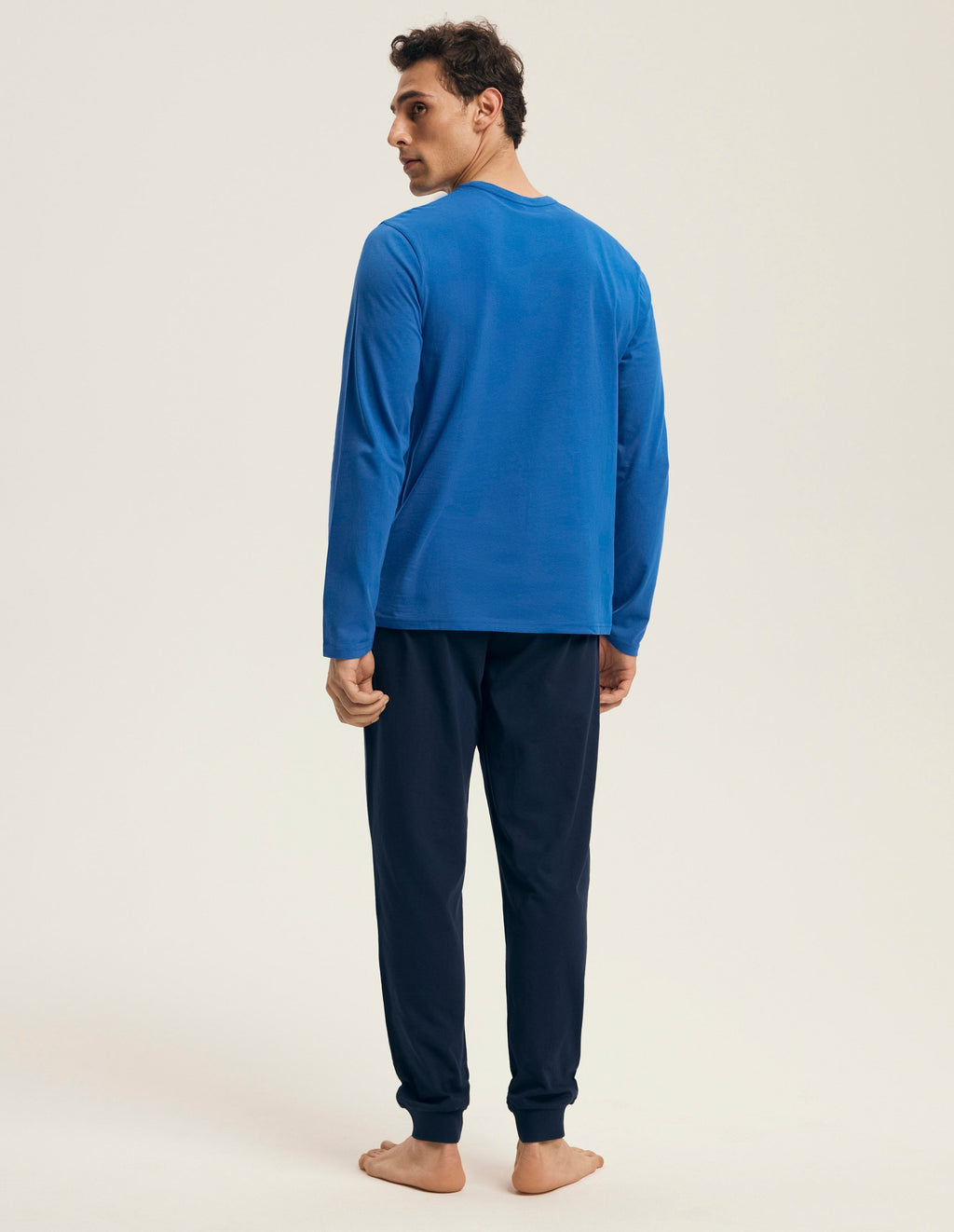 Loop | pigiama uomo in cotone stile jogger con scritta