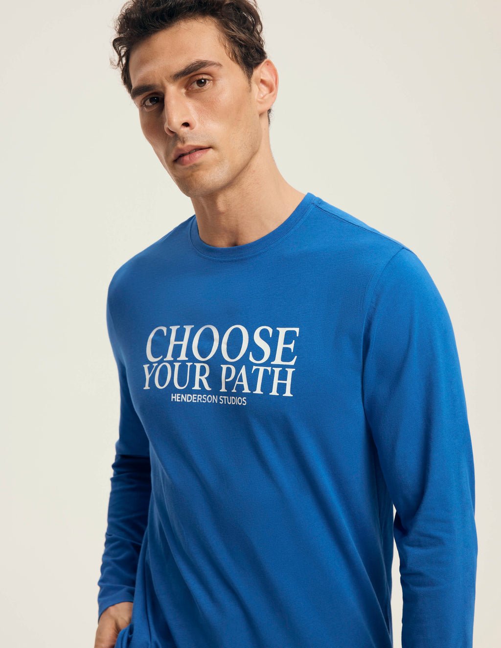 Loop | pigiama uomo in cotone stile jogger con scritta