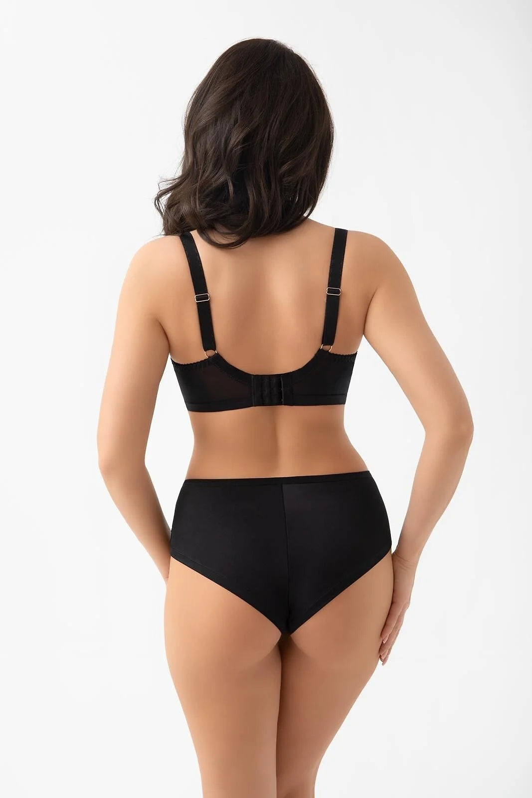 (lori) slip brasiliano da donna in microfibra e jacquard