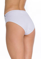 Lpc 110 - bianco - slip da donna in cotone liscio