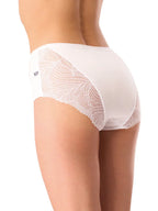 Lpf 112 - slip donna a vita alta in cotone con dettagli
