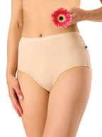 Lpf 112 - slip donna a vita alta in cotone con dettagli
