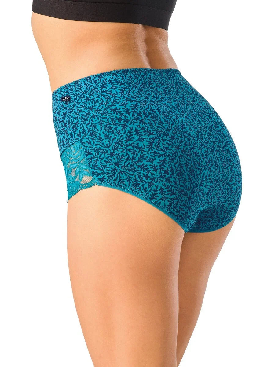 Lpf 501 - slip donna a vita alta in cotone elasticizzato