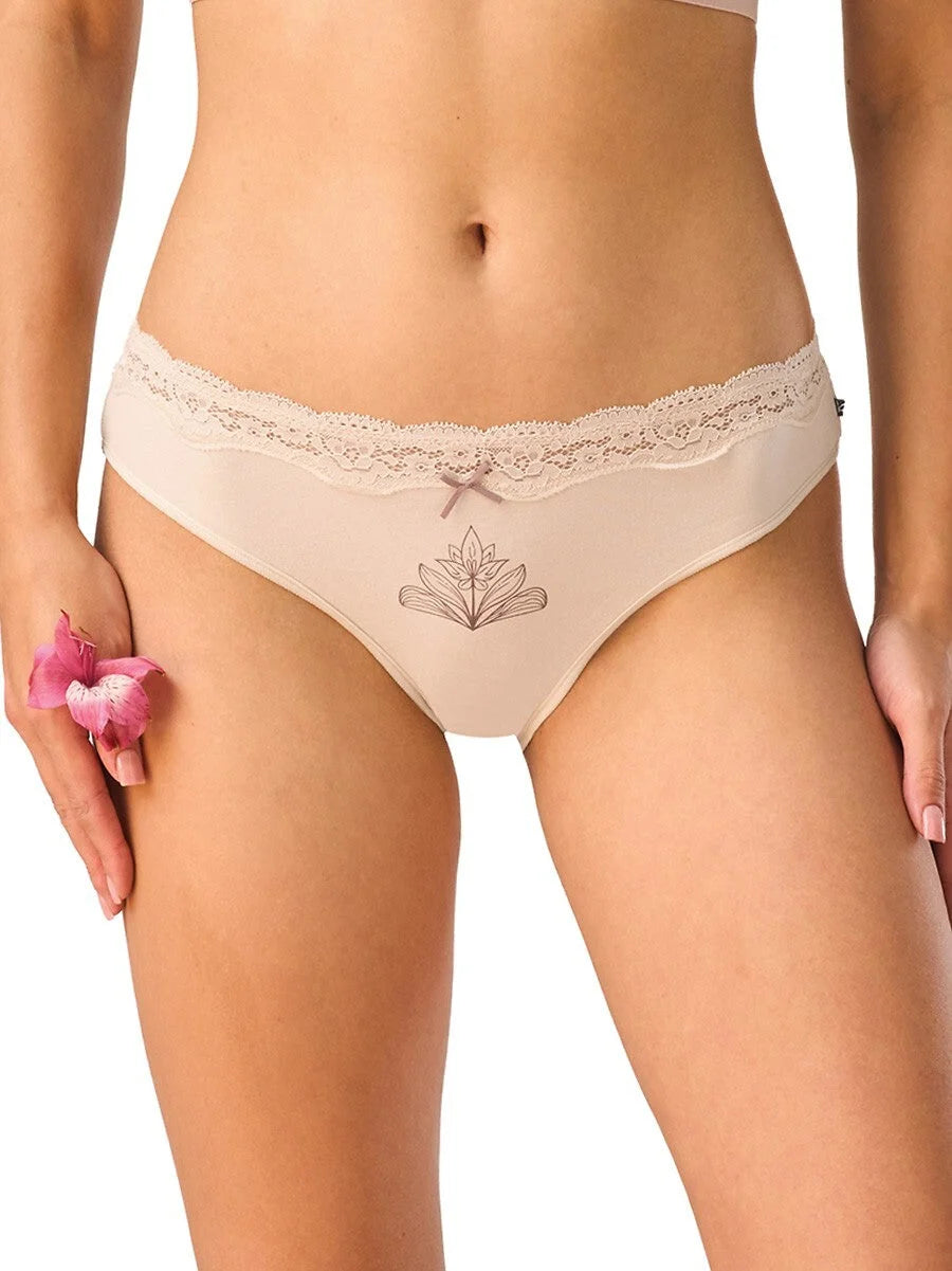 Lpr 505 - slip donna in cotone elasticizzato di alta