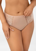Luisse lace - slip a vita alta da donna in microfibra