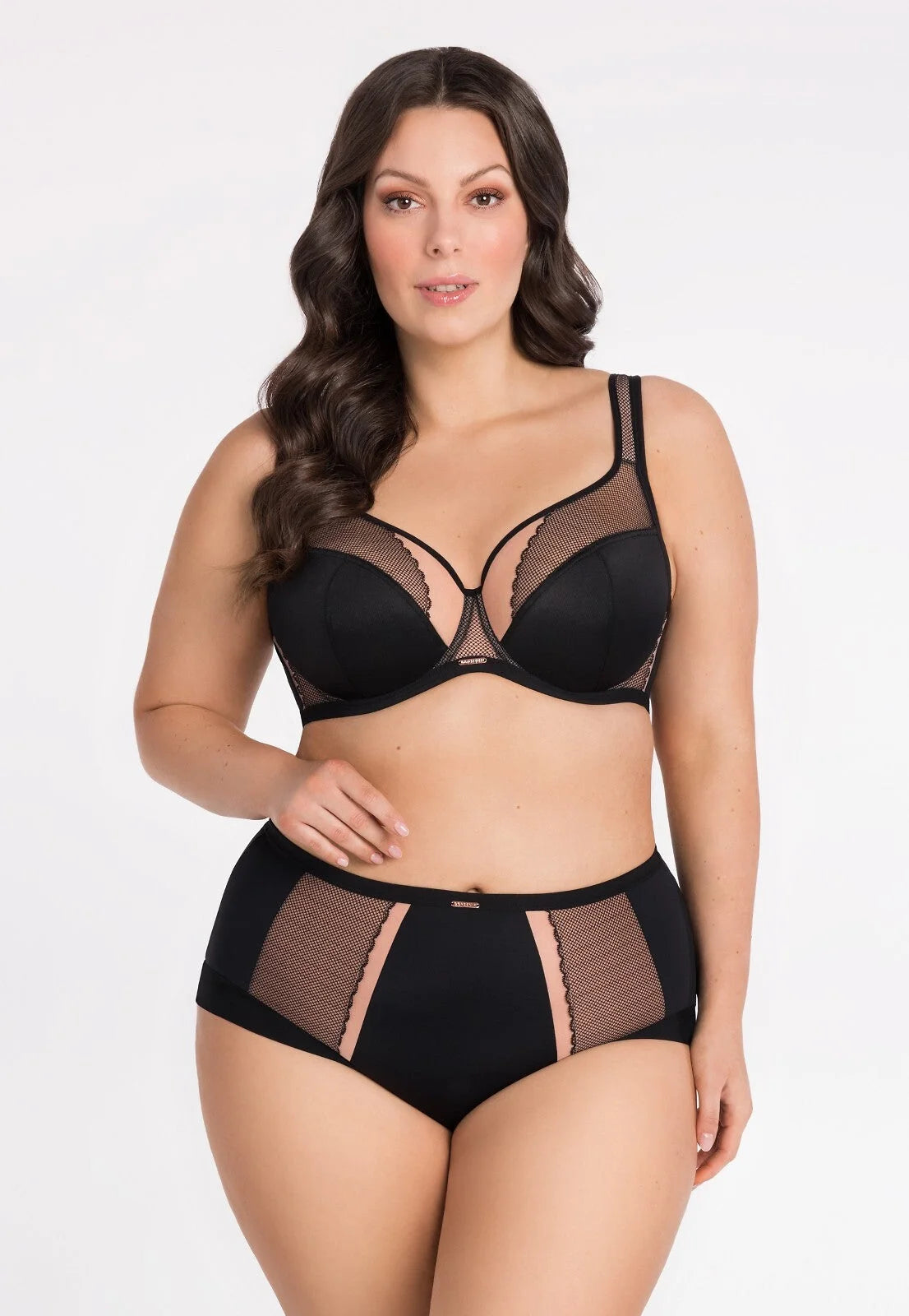Luisse lux - k 441/1 - nero - reggiseno morbido con ferretto