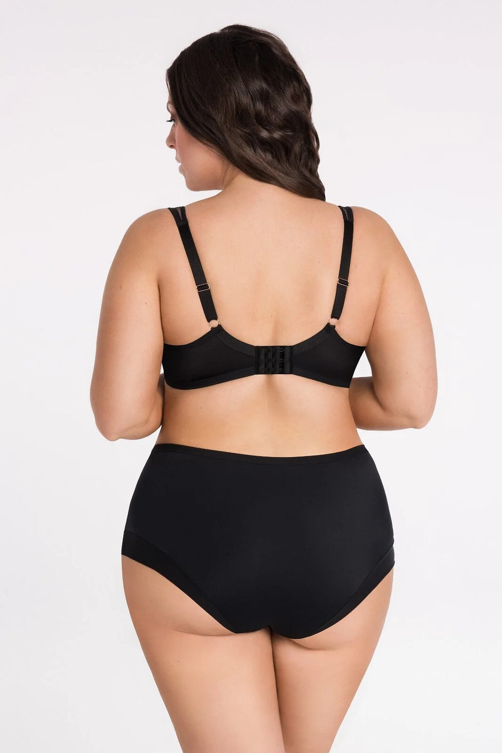 Luisse lux - k 441/1 - nero - reggiseno morbido con ferretto