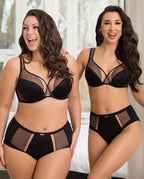 Luisse lux - k 441/1 - nero - reggiseno morbido con ferretto