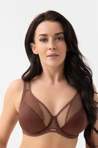 Luisse lux - k441/1 - cioccolato - reggiseno morbido