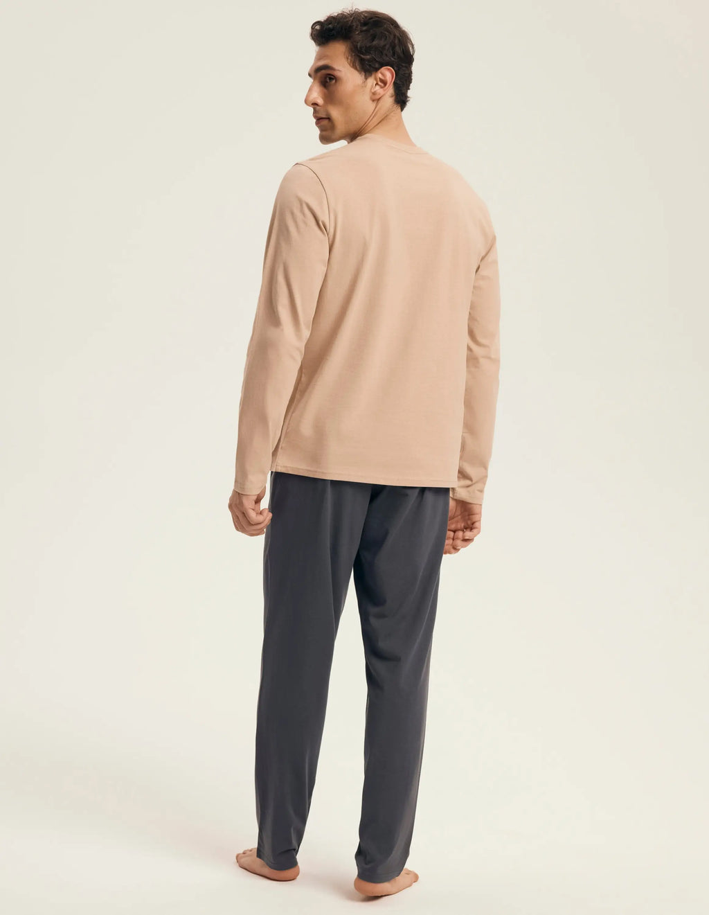 Luro | pigiama uomo in cotone con stampa montagna