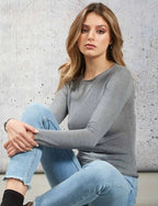Maglia donna girocollo in cashmere ultralight - 1412