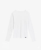 Maglia donna manica lunga in cotone elasticizzato