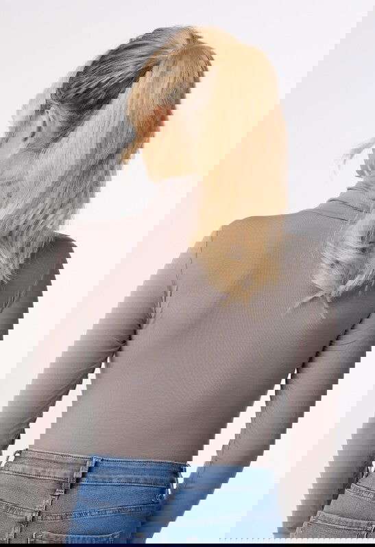 Maglia sottogiacca con collo lato in modal e cotone