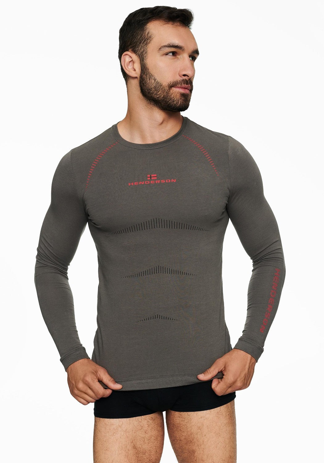 Maglia termica da uomo in cotone elasticizzato nordic