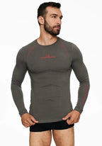 Maglia termica da uomo in cotone elasticizzato - nordic