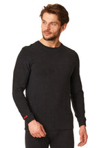 Maglia termica uomo a manica lunga in cotone elasticizzato