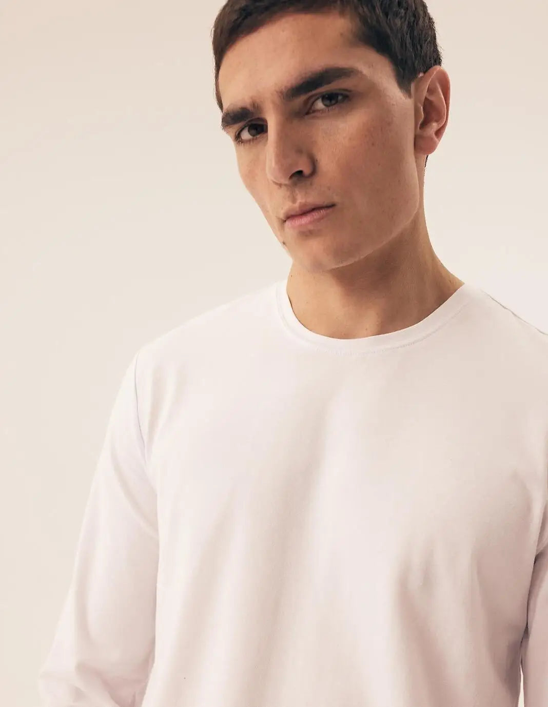 Maglia uomo a manica lunga in cotone - confezione da 2