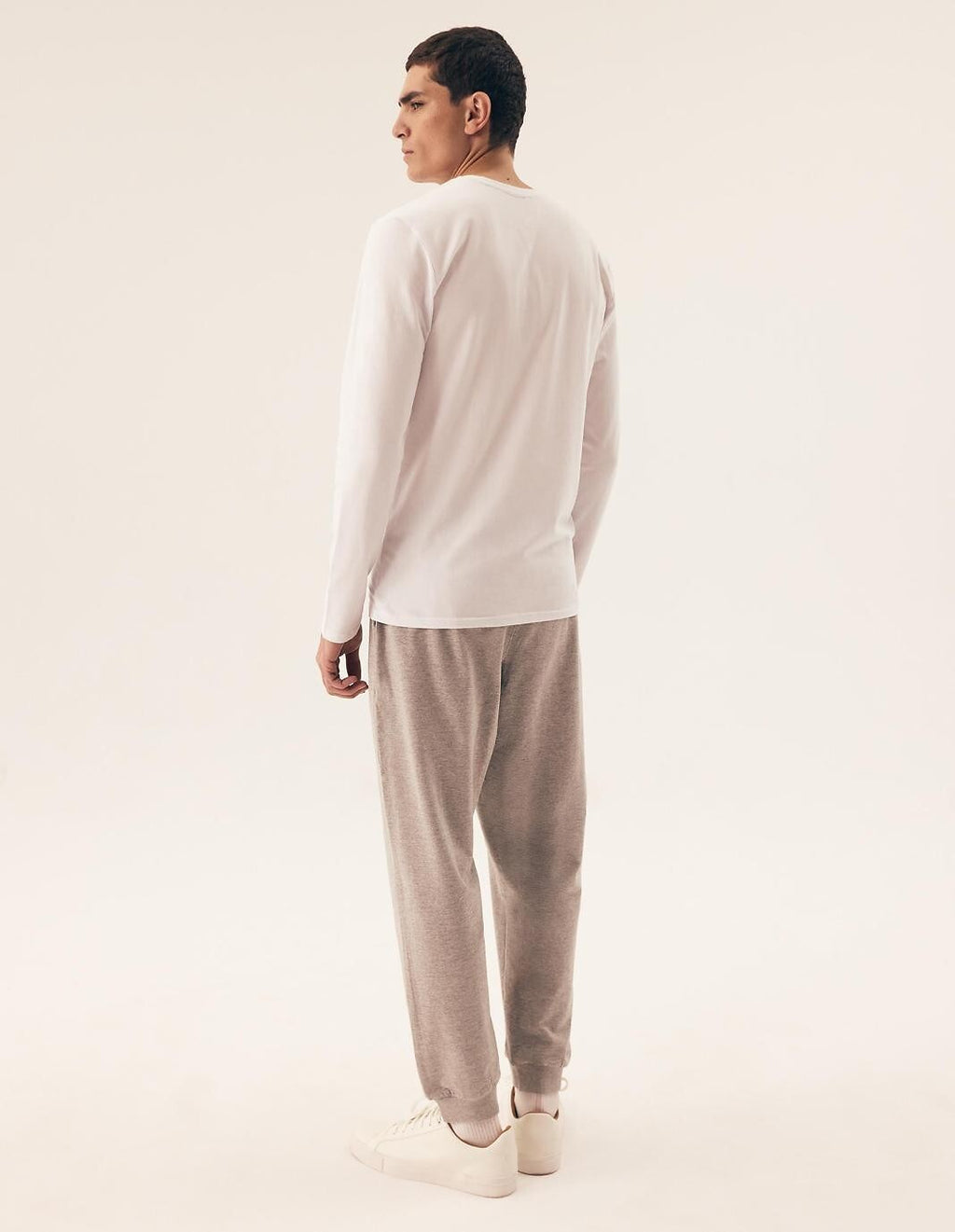 Maglia uomo a manica lunga in cotone - confezione da 2