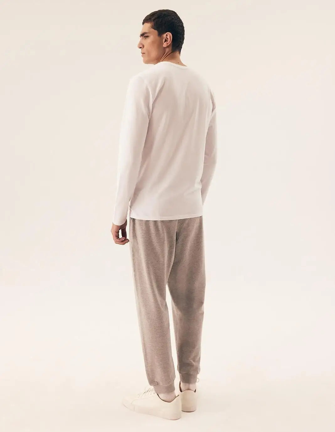 Maglia uomo a manica lunga in cotone - confezione da 2