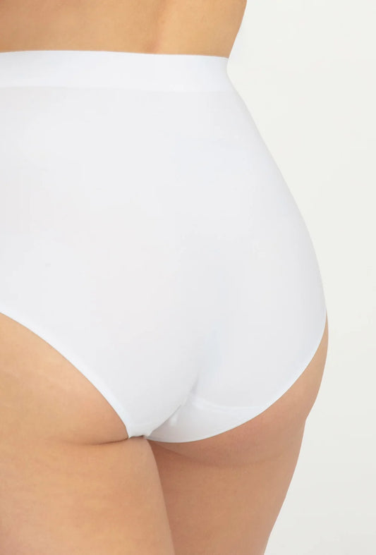 Slip donna a vita alta in microfibra taglio laser - BRIGITTE