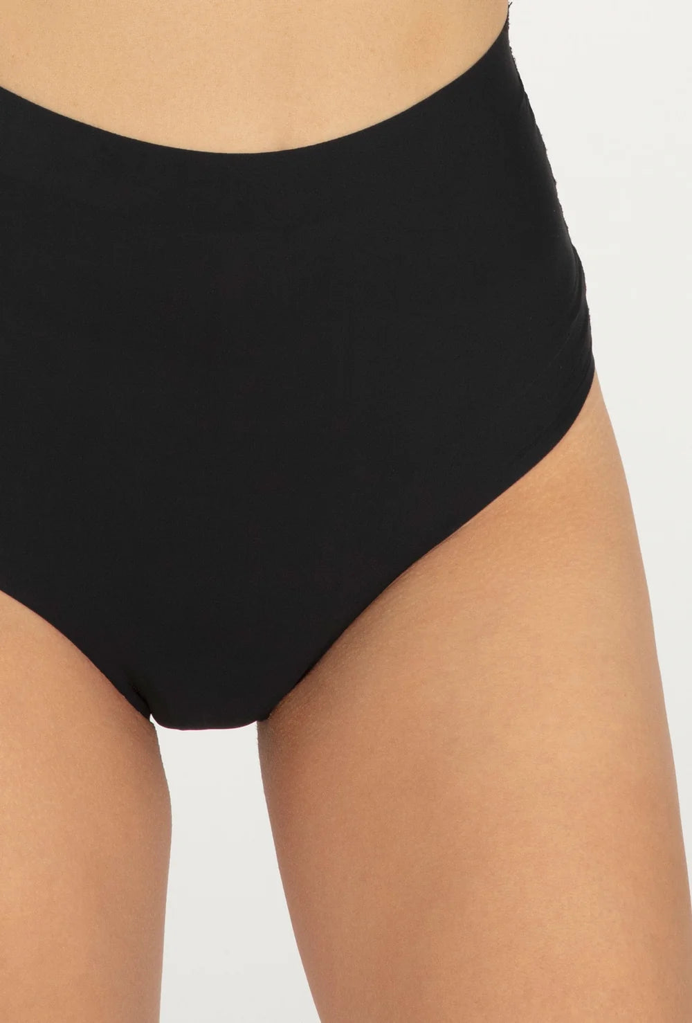 Slip donna a vita alta in microfibra taglio laser - BRIGITTE