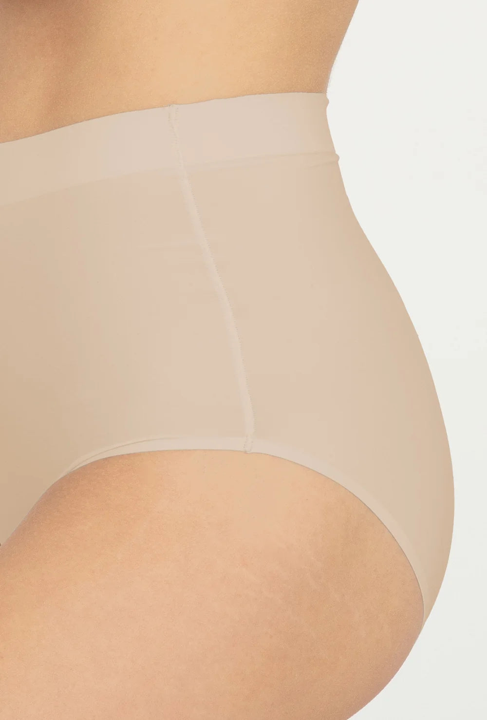 Slip donna a vita alta in microfibra taglio laser - BRIGITTE