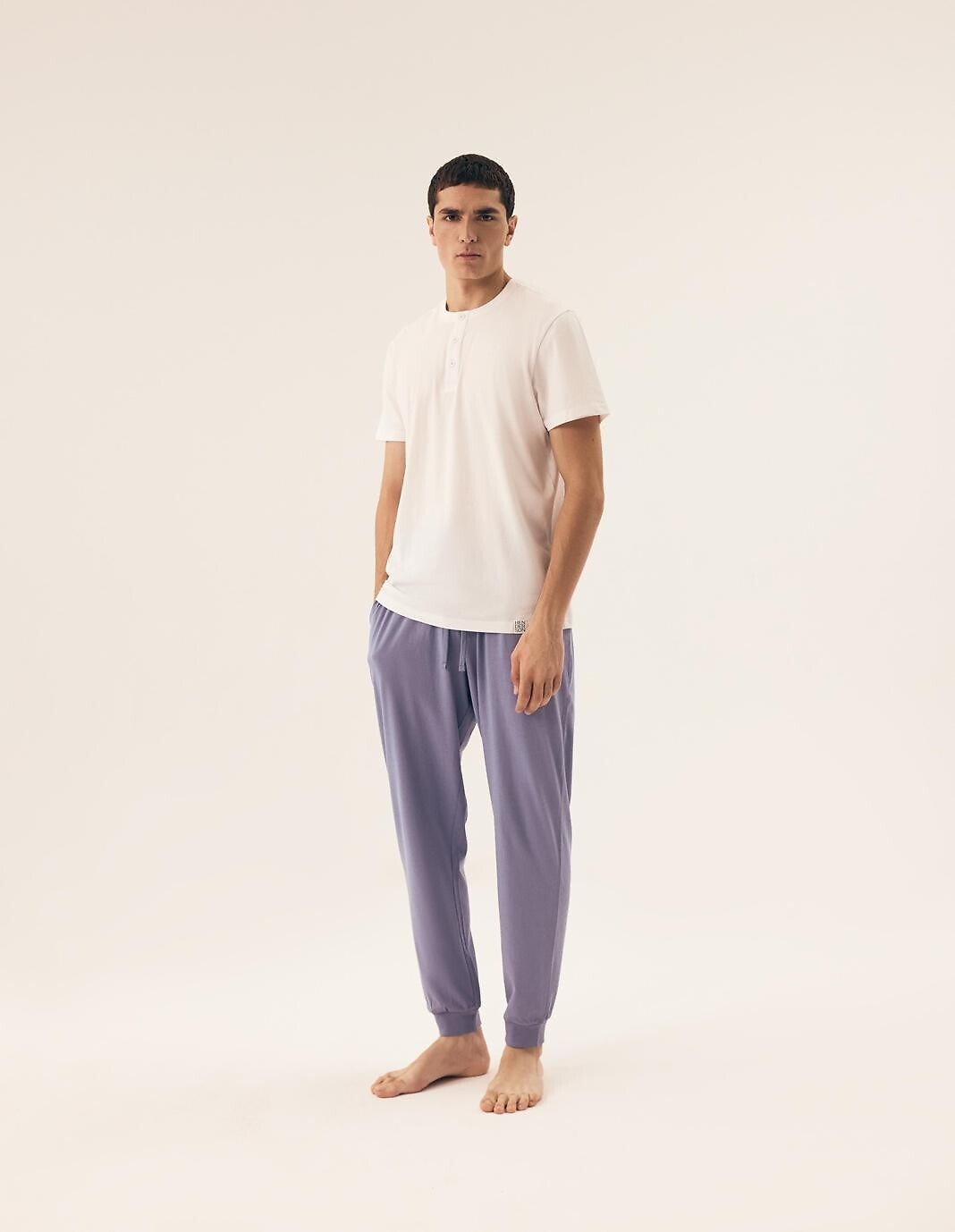 Marc | pigiama da uomo in cotone con pantaloni lunghi