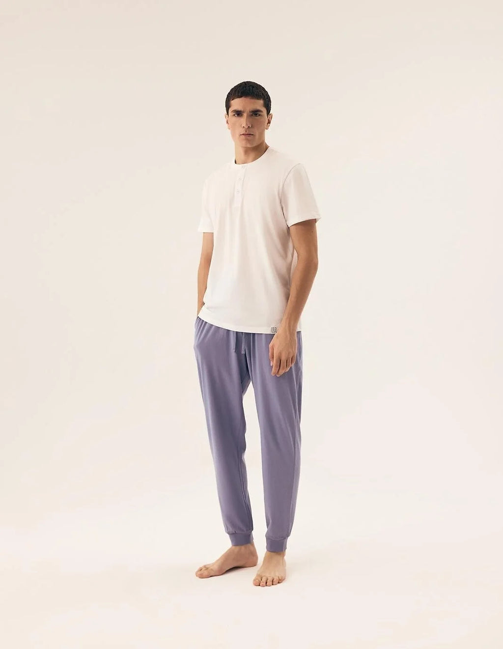 Marc | pigiama da uomo in cotone con pantaloni lunghi