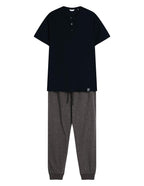 Marc | pigiama da uomo in cotone con pantaloni lunghi