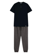 Marc | pigiama da uomo in cotone con pantaloni lunghi