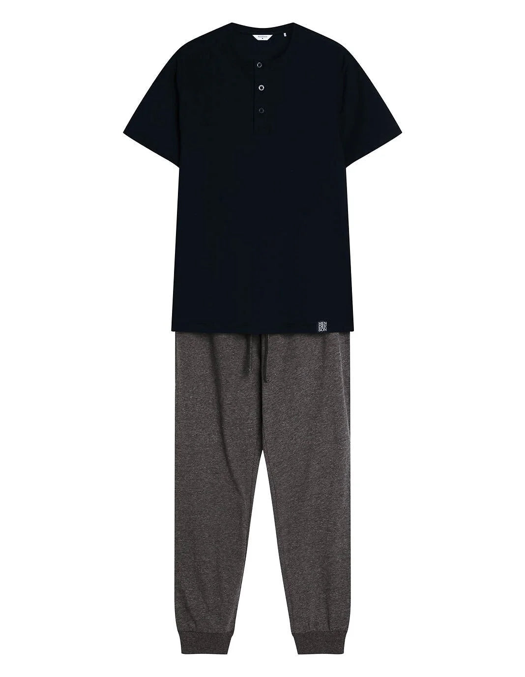 Marc | pigiama da uomo in cotone con pantaloni lunghi