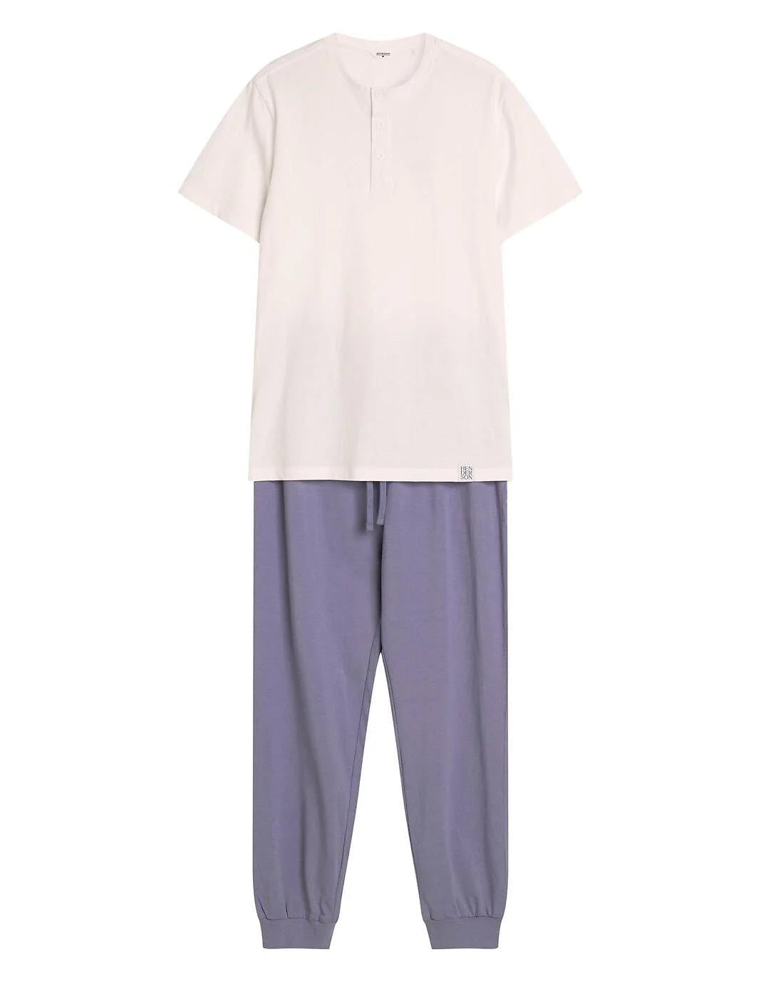 Marc | pigiama da uomo in cotone con pantaloni lunghi