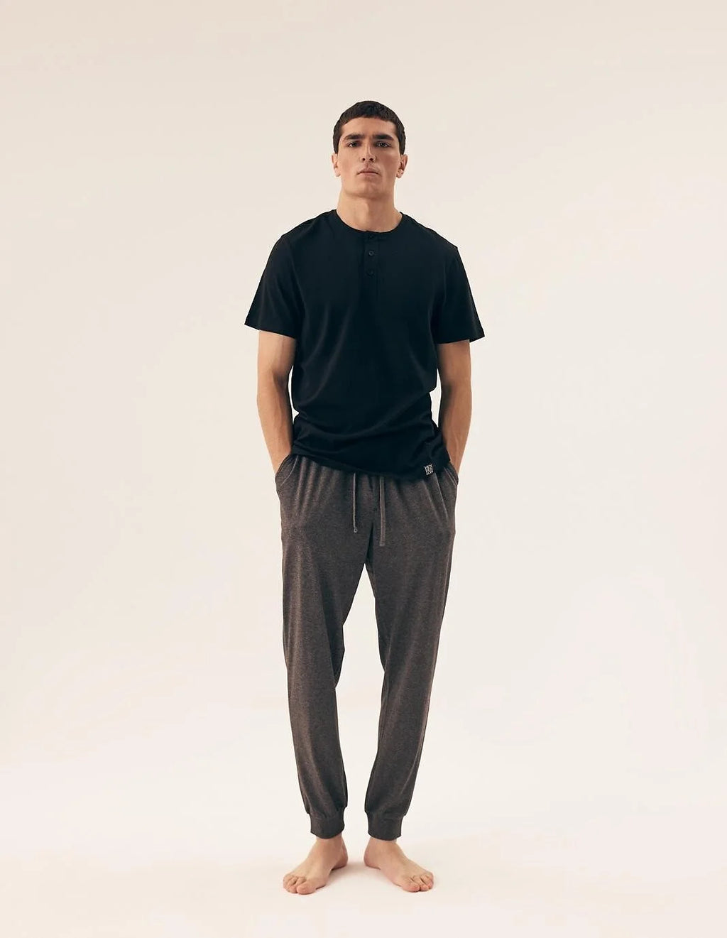 Marc | pigiama da uomo in cotone con pantaloni lunghi