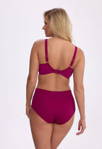 Mariana - slip classici da donna in microfibra con ricamo