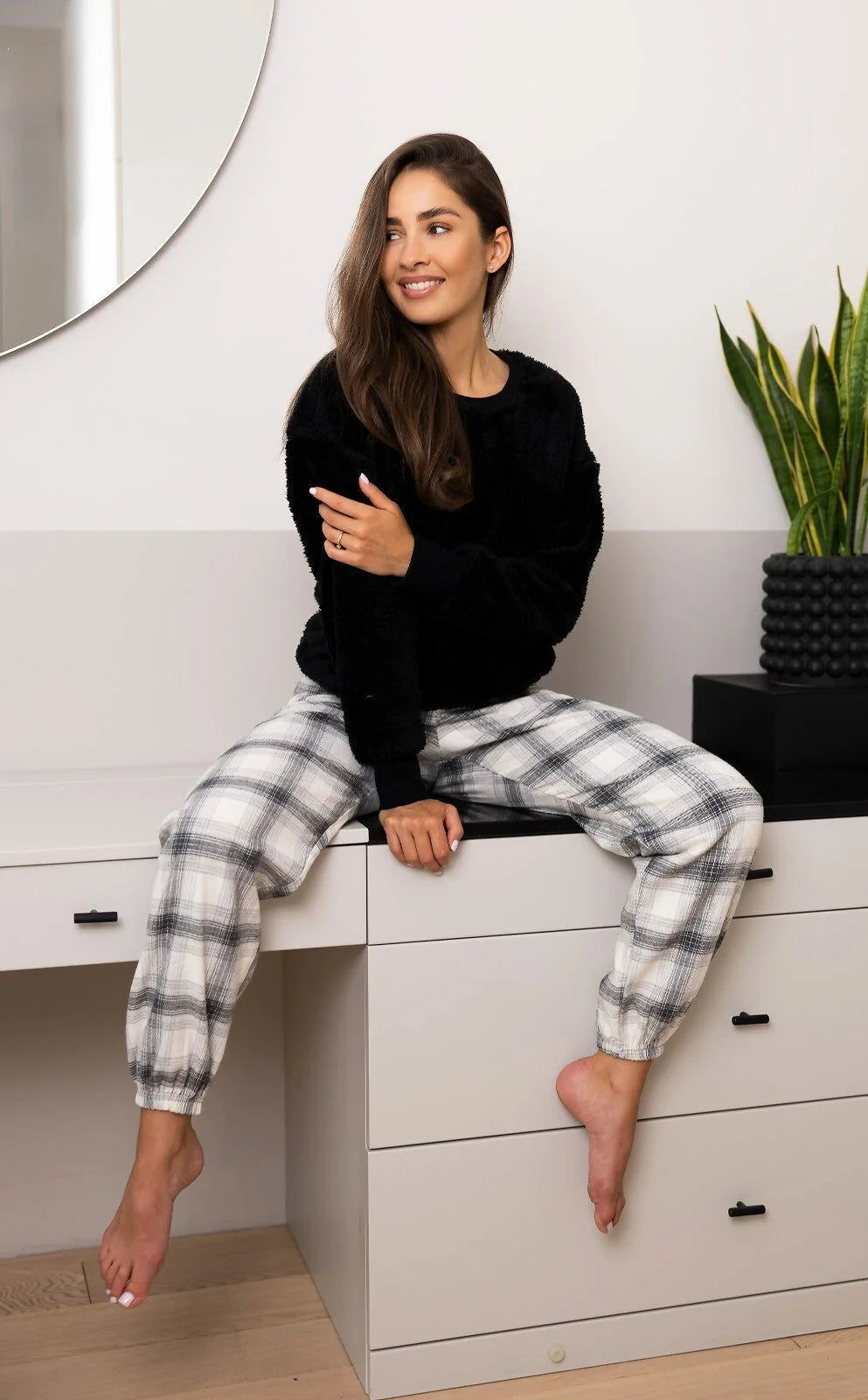 Meredith | pigiama caldo da donna - home