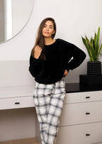 Meredith | pigiama caldo da donna - home