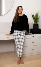 Meredith | pigiama caldo da donna - home