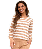 Molly | pigiama da donna in cotone a righe - 635/468