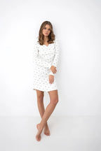 Monroe - camicia da notte donna in cotone interlock