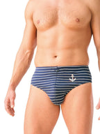 Mpp 331 - slip da uomo casual a righe in cotone stretch