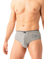 Mpp 354 - slip da uomo a righe in cotone elastico