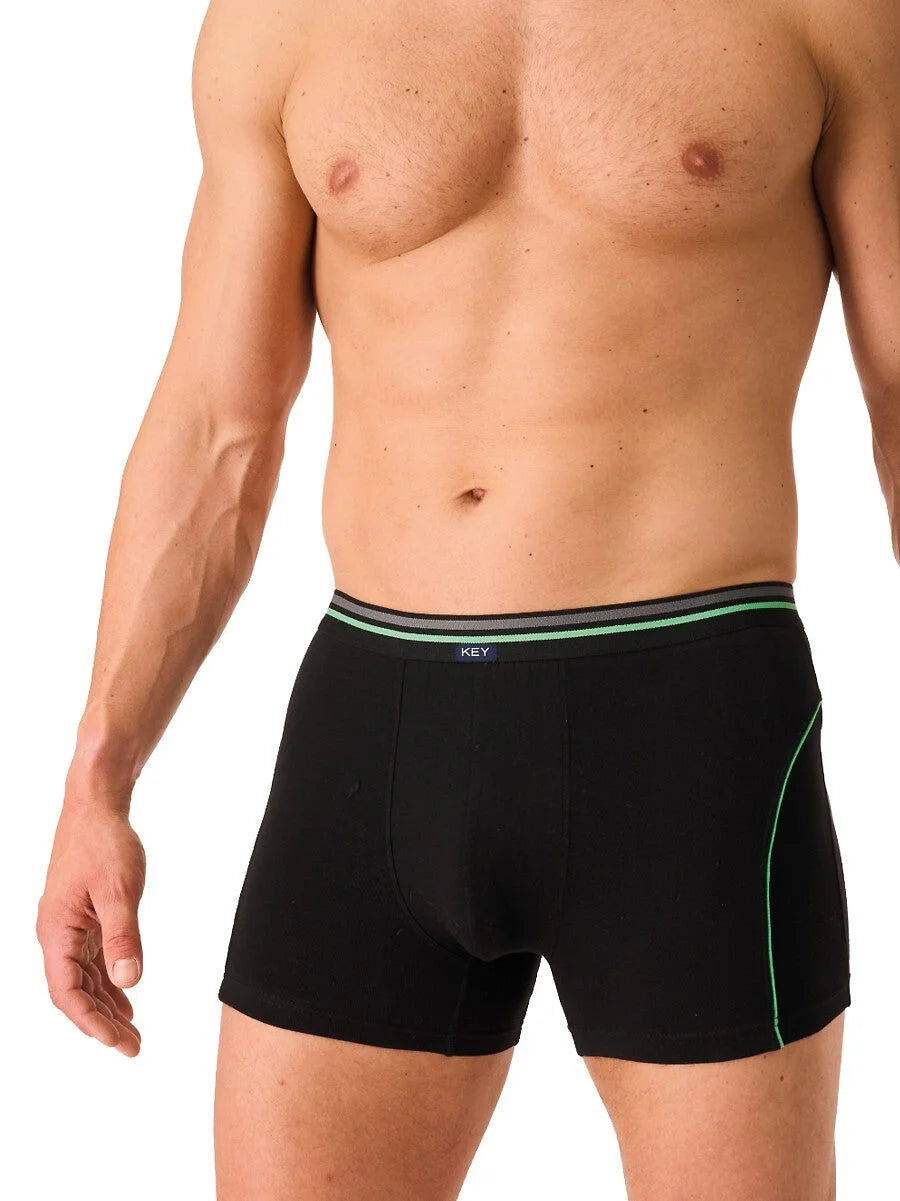 Mxh 281 - boxer uomo cotone con elastico a righe – dettagli