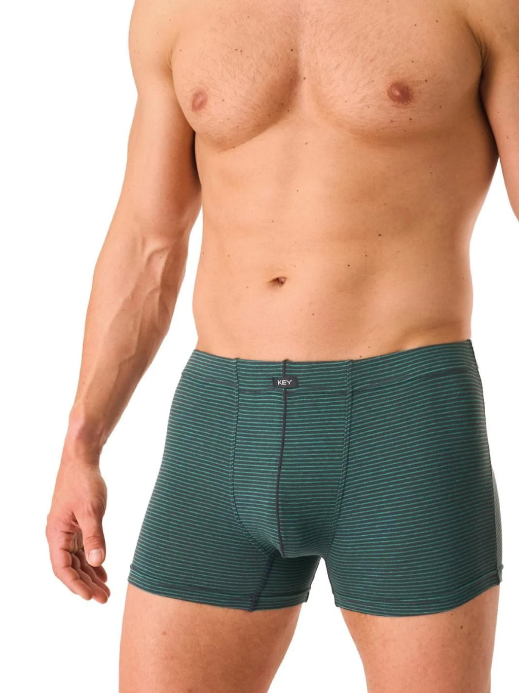 Mxh 323 - boxer uomo cotone elasticizzato a righe