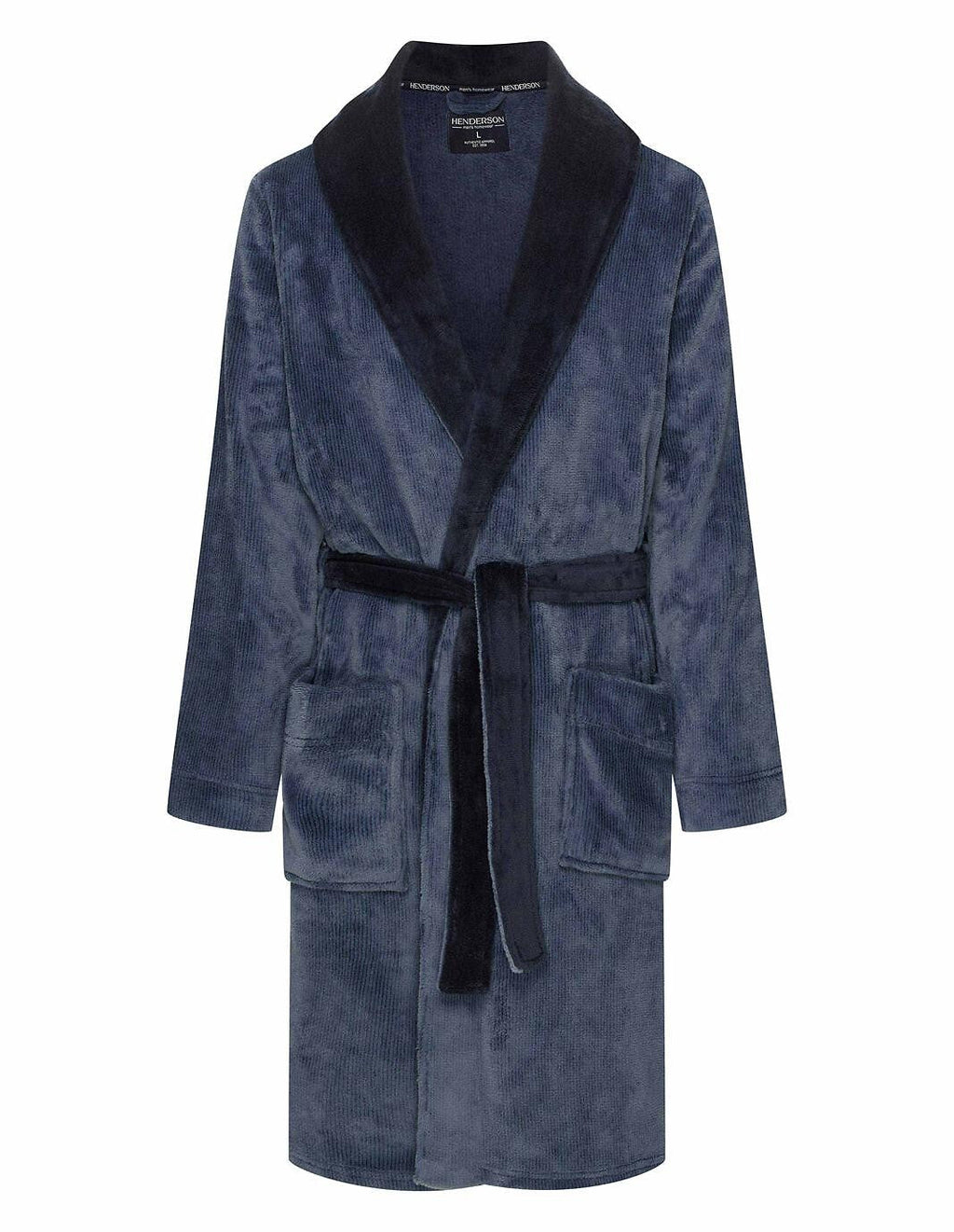 Nantes | vestaglia da camera uomo in tessuto effetto