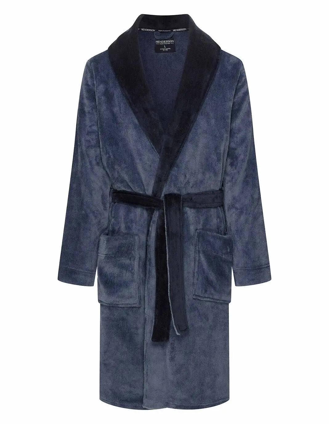 Nantes | vestaglia da camera uomo in tessuto effetto