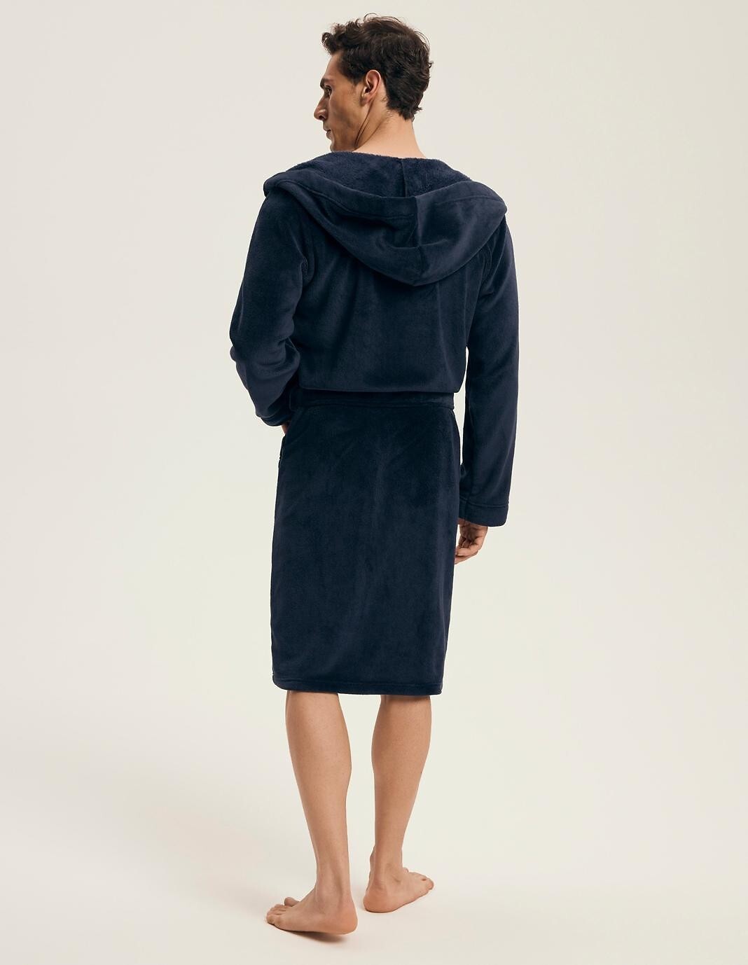 Naps | vestaglia classica da uomo con cappuccio in morbido