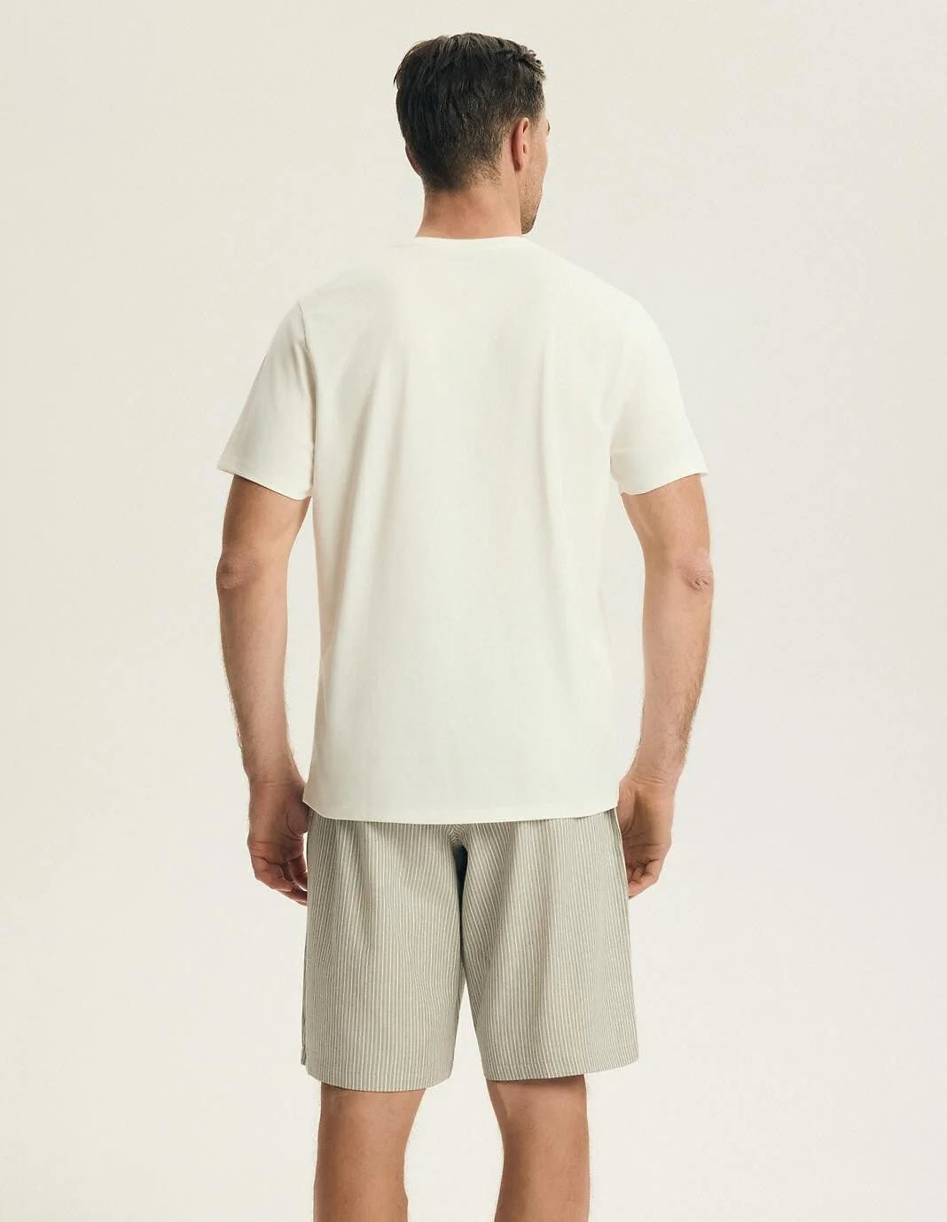 Nigri - pigiama da uomo in puro cotone - corto con shorts
