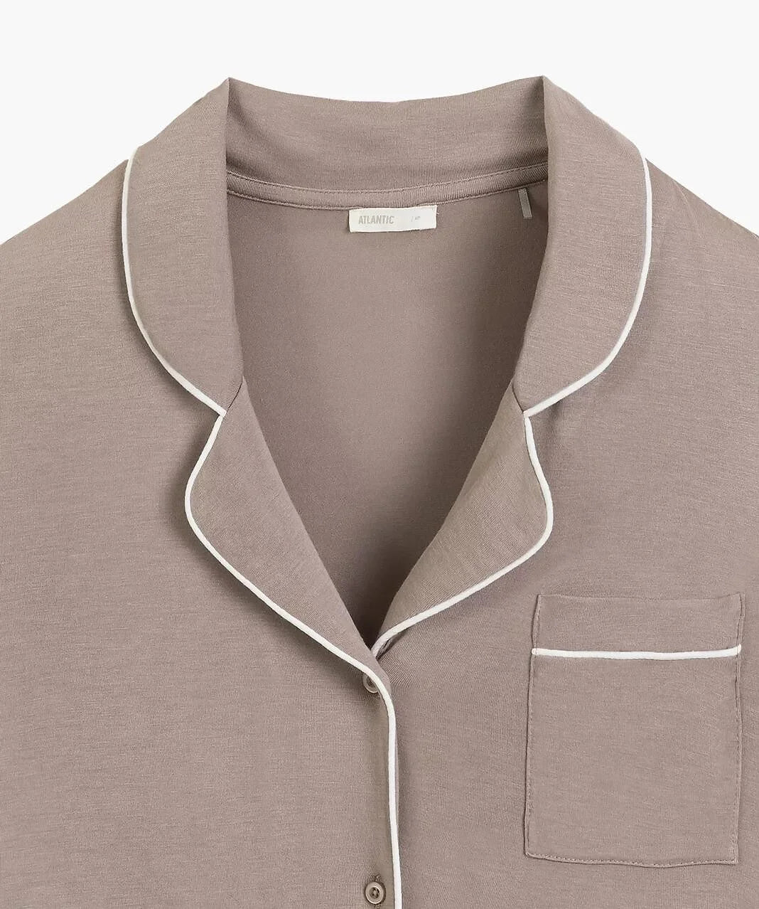 Nlp-495 - beige - pigiama da donna in modal con maglia