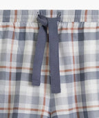 Nlp-512 - blu - pigiama corto da donna in modal e cotone